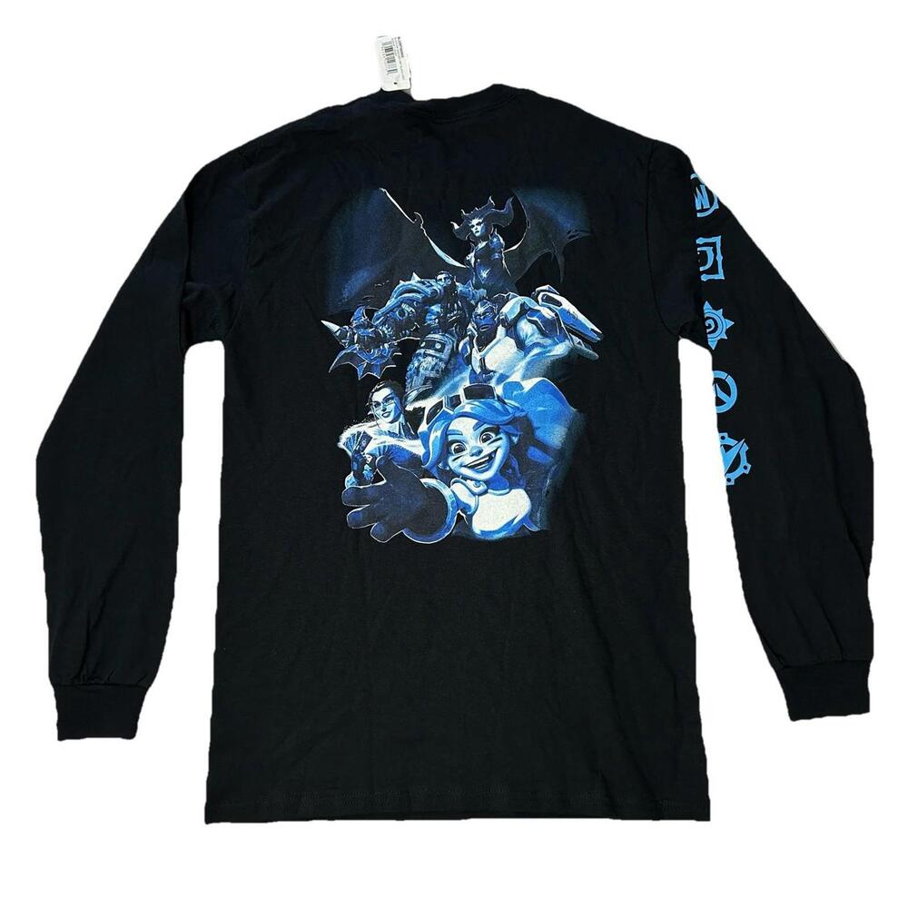 Blizzard Blizzcon 2023 Anaheim Key Art Black LS Shirt Mens Small Sold Out NWT